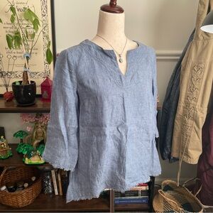 Charter Club linen top